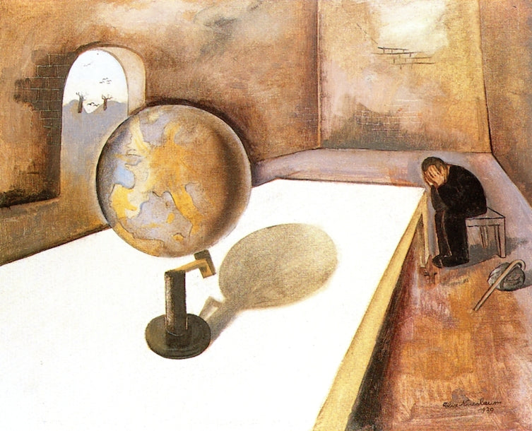 The Refugee by Felix Nussbaum,16x12(A3) Poster