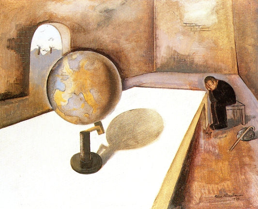 The Refugee by Felix Nussbaum,16x12(A3) Poster