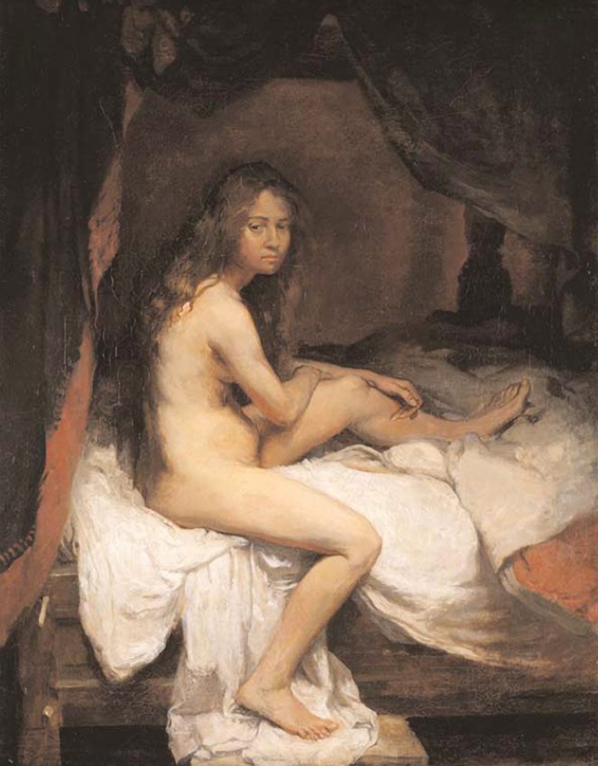 The English nude, vintage artwork by Sir William Orpen, R.A., R.H.A., 12x8" (A4) Poster