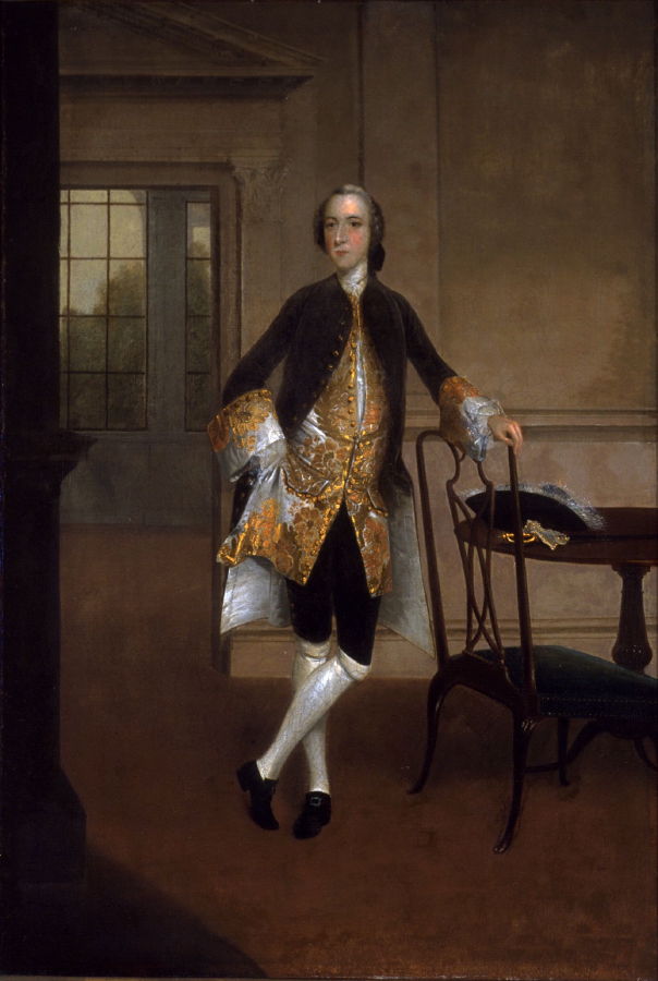 Earl of Tyrconnel, vintage artwork by Arthur Devis, 12x8" (A4) Poster