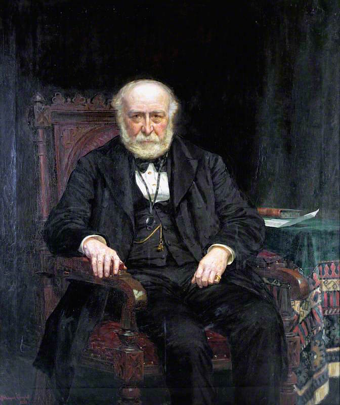 Edward Fletcher, Locomotive Engineer, North Eastern Railway, vintage artwork by John Hodgson, 12x8" (A4) Poster