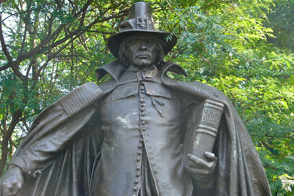 The Puritan (Detail), vintage artwork by Augustus Saint-Gaudens, 12x8" (A4) Poster