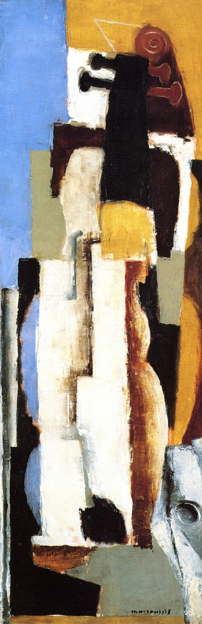 A Cello by Louis Marcoussis,16x12(A3) Poster