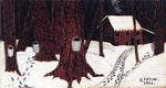 Maple Sugar Season, vintage artwork by Horace Pippin, 12x8" (A4) Poster