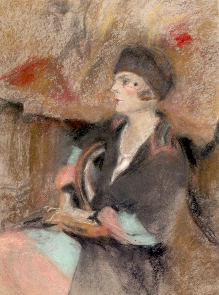 Annette Salomon by edouard Vuillard,A3(16x12")Poster