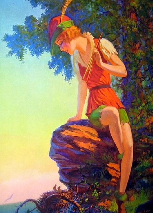 Peter Pan by Edward Mason Eggleston,16x12(A3) Poster