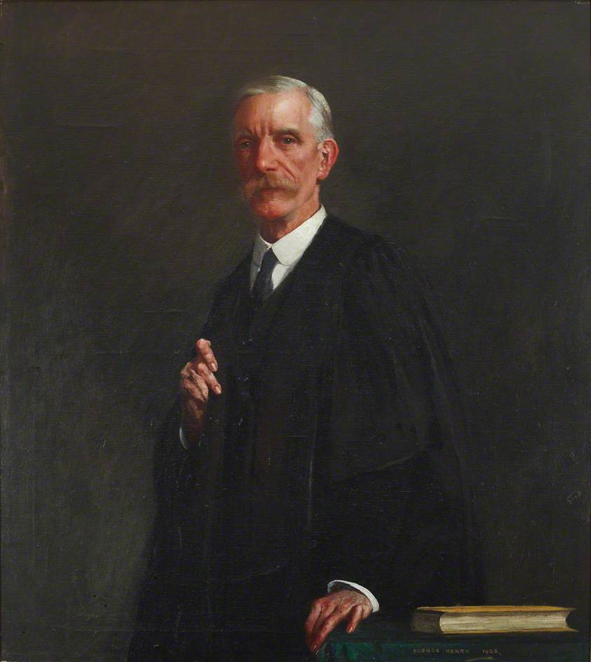 Frederick Gowland Hopkins, vintage artwork by George Henry, R.A., R.S.A., R.S.W., 12x8" (A4) Poster