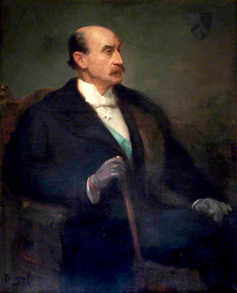 am Mansfield, 1st Viscount Sandhurst by Philip Tennyson Cole,16x12(A3) Poster