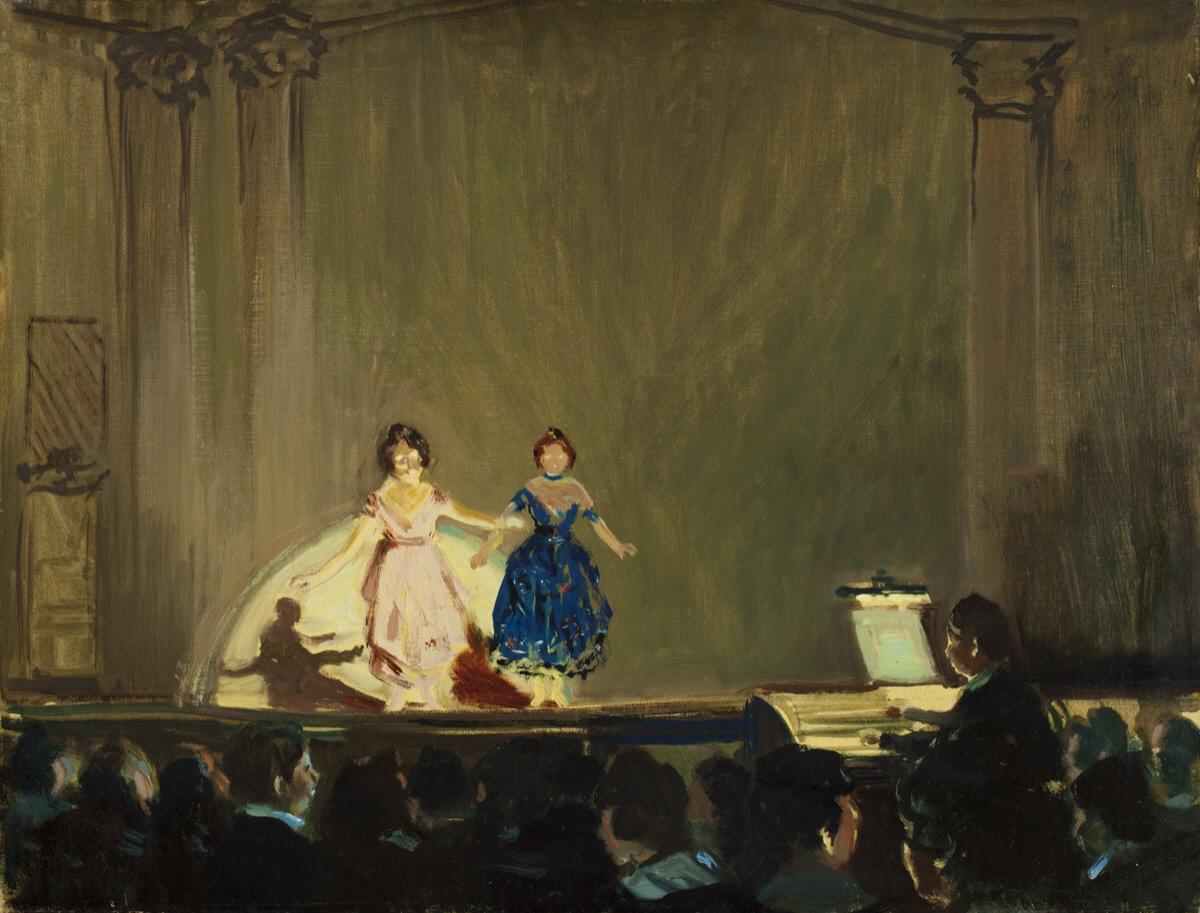The Concert Stage by Arthur Clifton Goodwin,A3(16x12")Poster