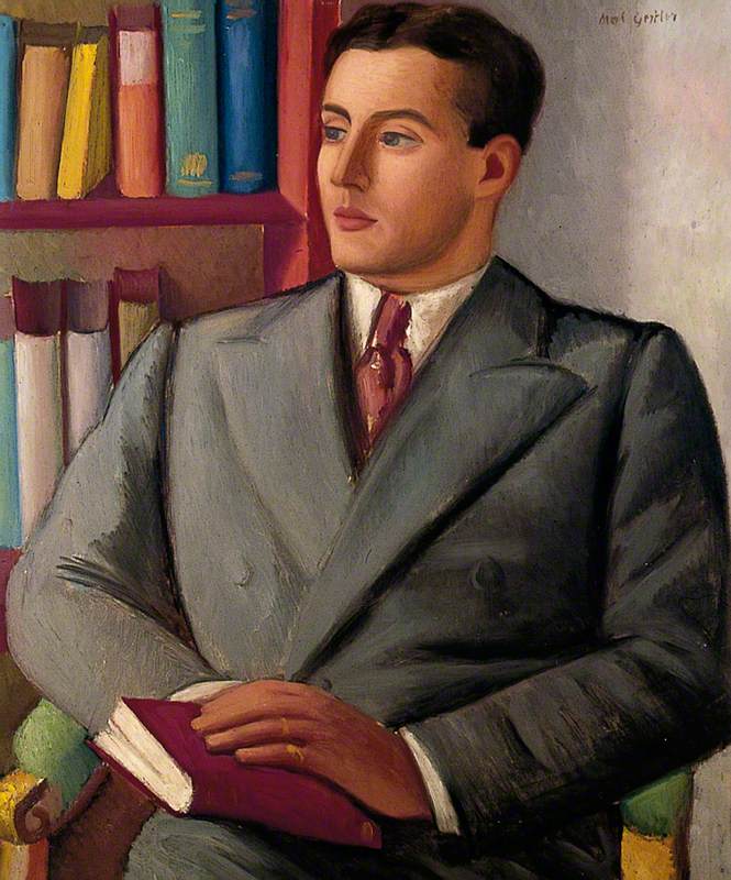 The 3rd Baron Derwent by Mark Gertler,16x12(A3) Poster