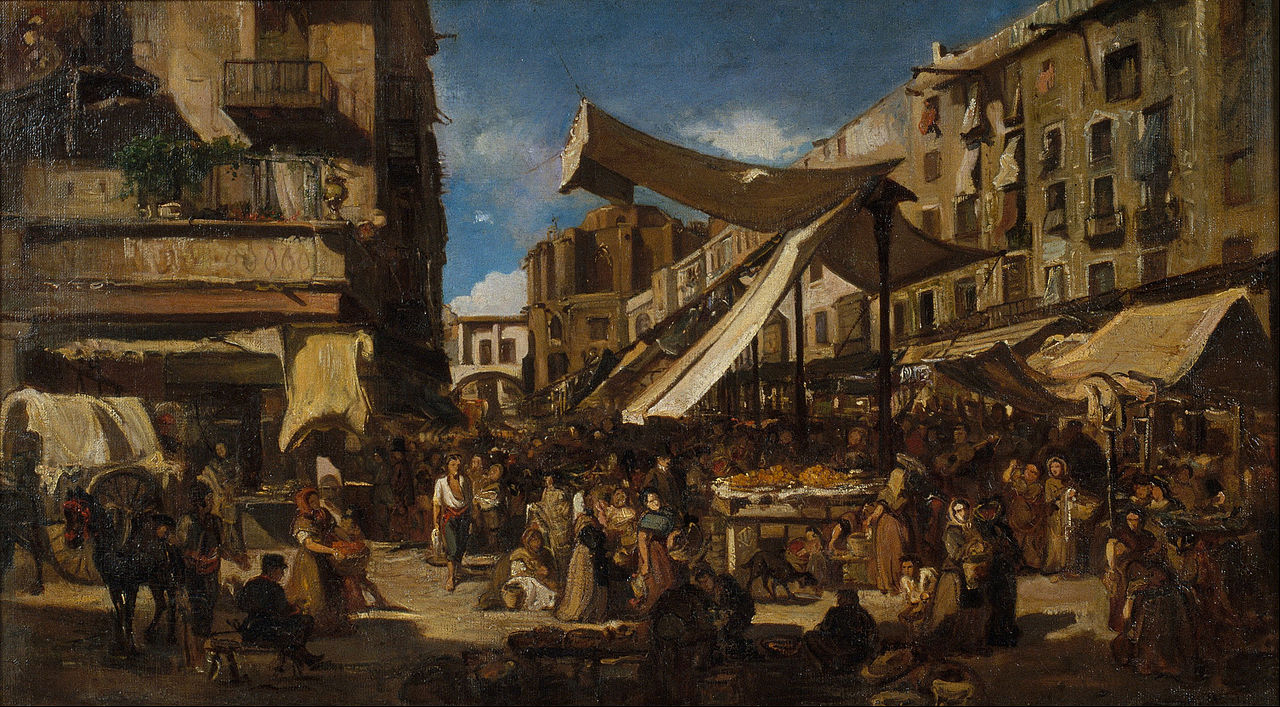 Born Vell, vintage artwork by Ramon Marti Alsina, 12x8" (A4) Poster