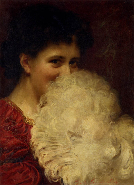A Plume Of Smoke, vintage artwork by Thomas Benjamin Kennington, 12x8" (A4) Poster