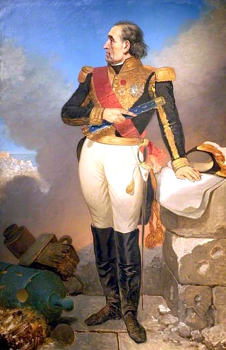 Le Marechal Soult, Duc de Dalmatie, vintage artwork by Joseph Desire Court, A3 (16x12") Poster Print