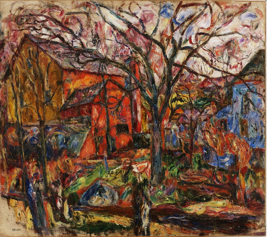 Country Estate by Abraham A. Manievich,16x12(A3) Poster