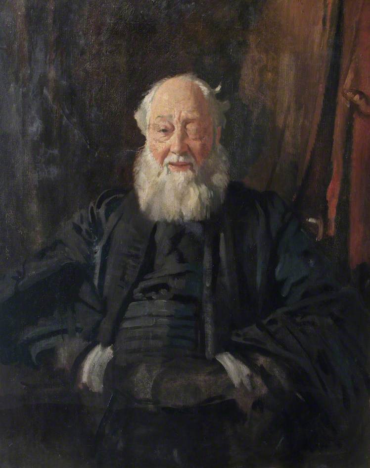 Dr Butler in Robes, vintage artwork by Sir William Orpen, R.A., R.H.A., 12x8" (A4) Poster