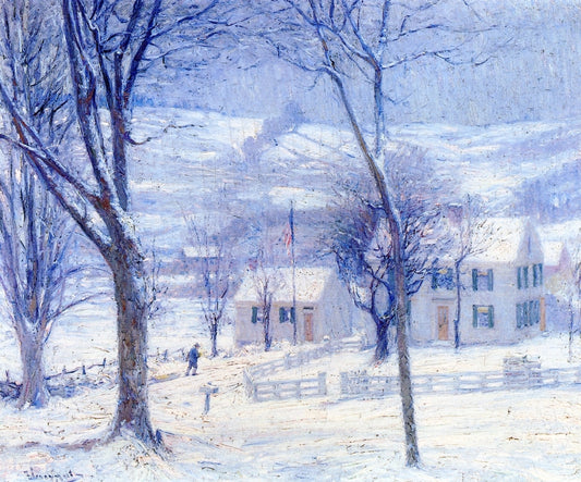 Late for School by Robert Vonnoh,A3(16x12")Poster