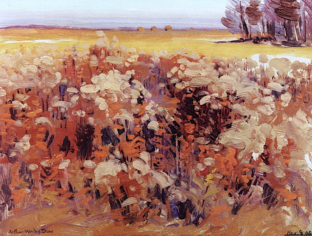 Flowering Fields by Arthur Wesley Dow,A3(16x12")Poster