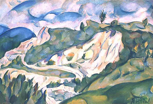 La carriere by Vladimir Baranoff-Rossine,16x12(A3) Poster