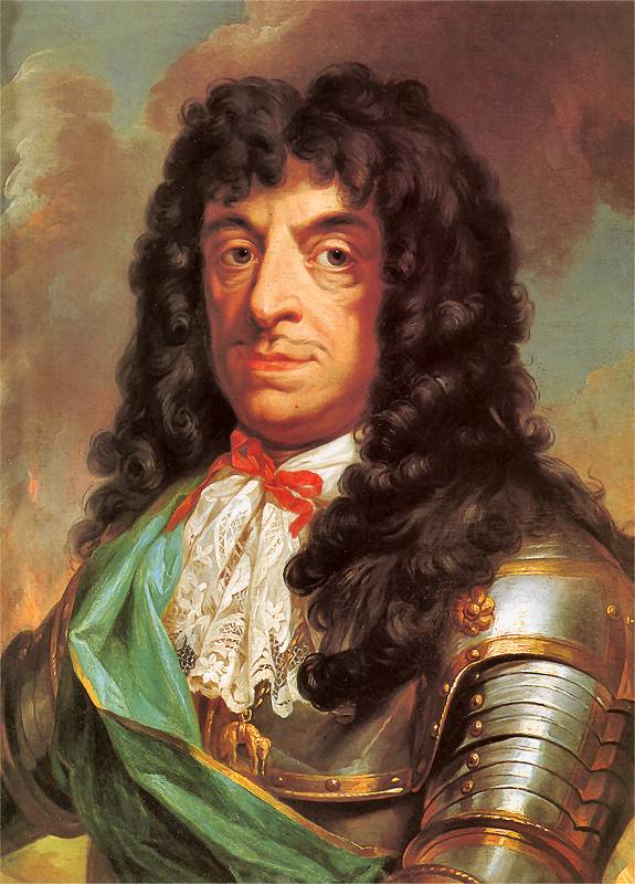 Portrait of John II Casimir Vasa, vintage artwork by Marcello Bacciarelli, 12x8" (A4) Poster