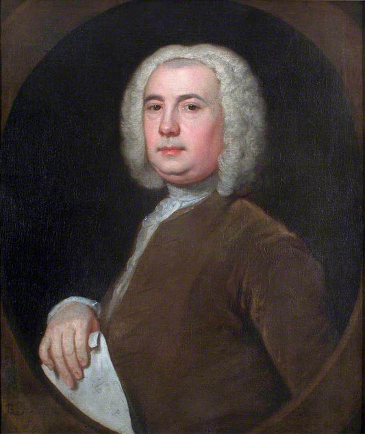 James Gibbs, Architect, vintage artwork by Bartholomew Dandridge, 12x8" (A4) Poster