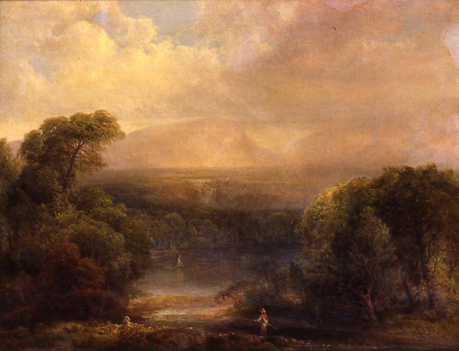 Landscape [near London], vintage artwork by Thomas Doughty, A3 (16x12") Poster Print