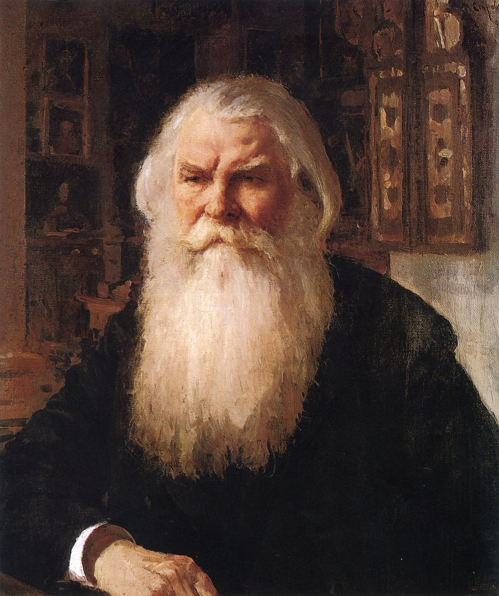 Portrait of Ivan Zabelin by Valentin Serov,A3(16x12")Poster