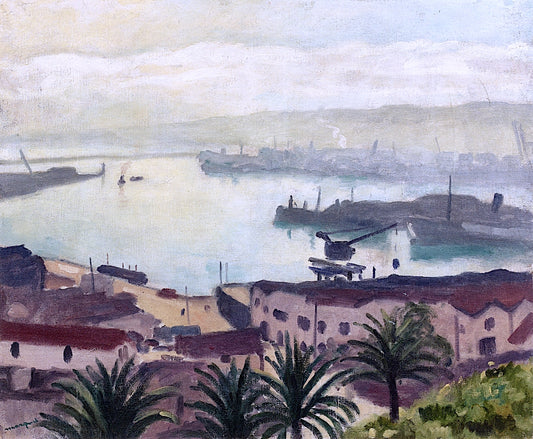 The Agha's Port, vintage artwork by Albert Marquet, 12x8" (A4) Poster