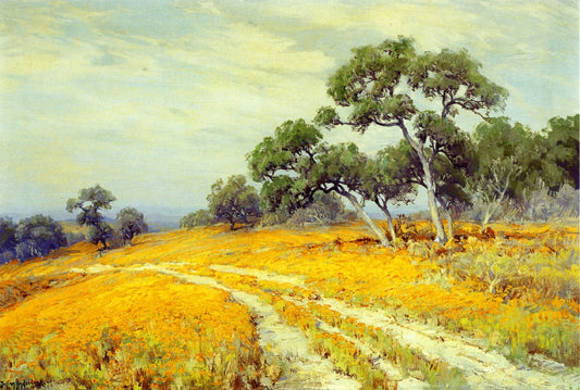 Landscape with Coreopsis by Julian Onderdonk,16x12(A3) Poster