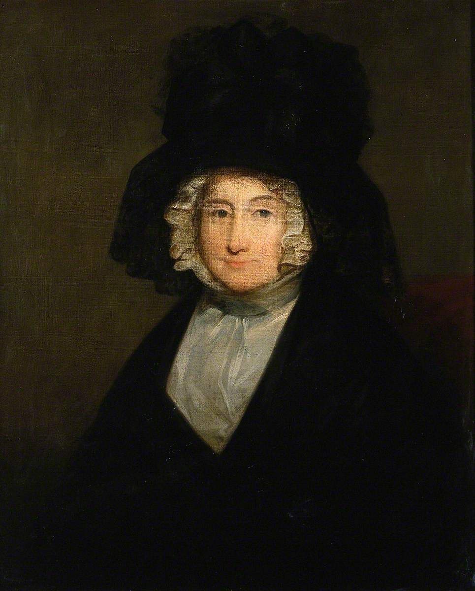 Dorothea Baillie, Sister of William and John Hunter, vintage artwork by Robert Edge Pine, 12x8" (A4) Poster