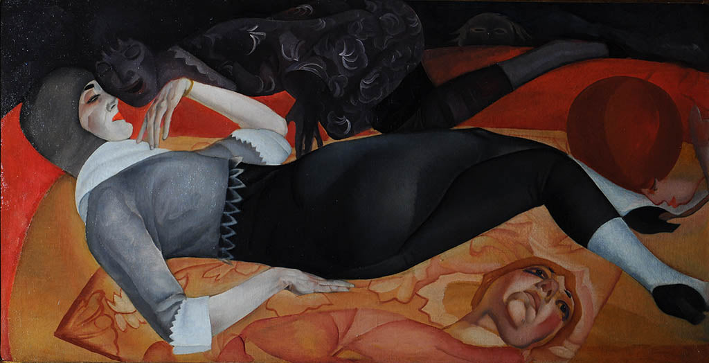 The Circus Artist's Dream by Boris Grigoriev,16x12(A3) Poster