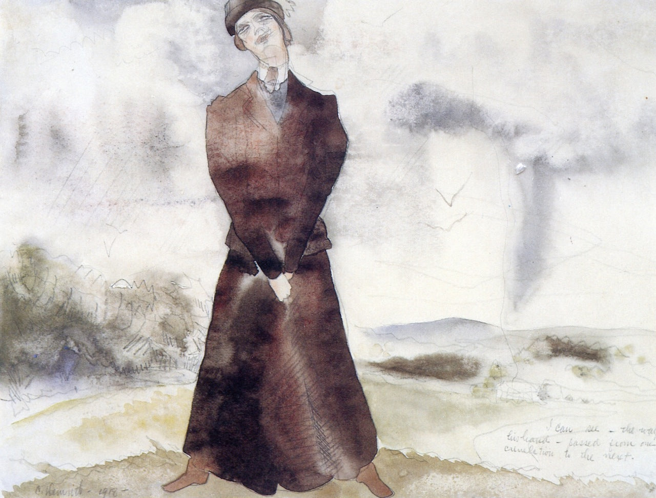 Ghost of Peter Quint, illustration  4 for  by Charles Demuth,16x12(A3) Poster