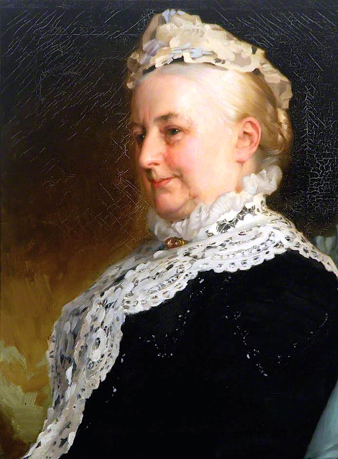 Eliza Grace Richardson, vintage artwork by James Clark, 12x8" (A4) Poster