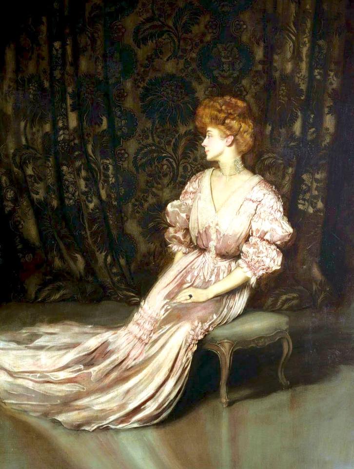 Maria Hardouin D'Annunzio by Antonio de la Gandara,A3(16x12")Poster