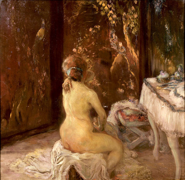 La Toilette by Gaston La Touche,A3(16x12")Poster