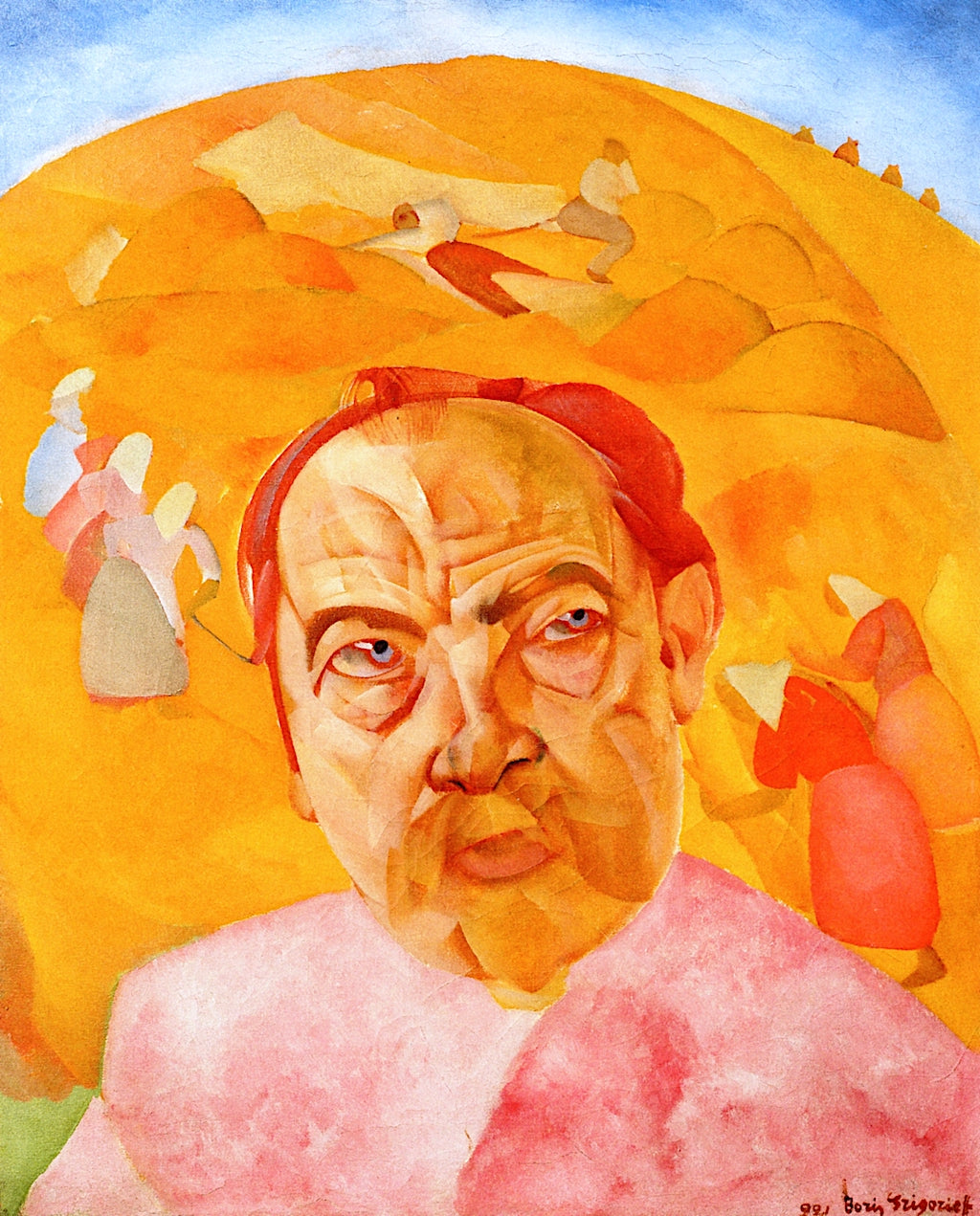 Commissar by Boris Grigoriev,16x12(A3) Poster