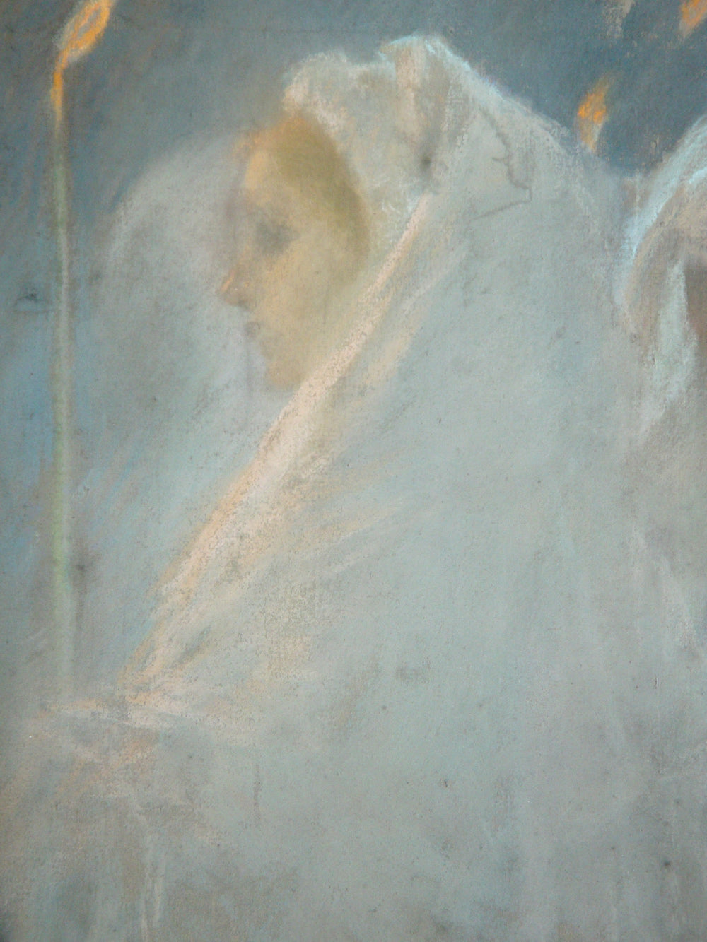 The Communicants, vintage artwork by Gaston La Touche, 12x8" (A4) Poster