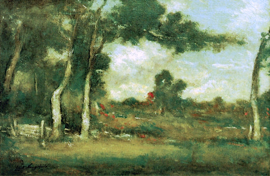 Blowing Rock, North Carolina Landscape, vintage artwork by Elliott Daingerfield, 12x8" (A4) Poster