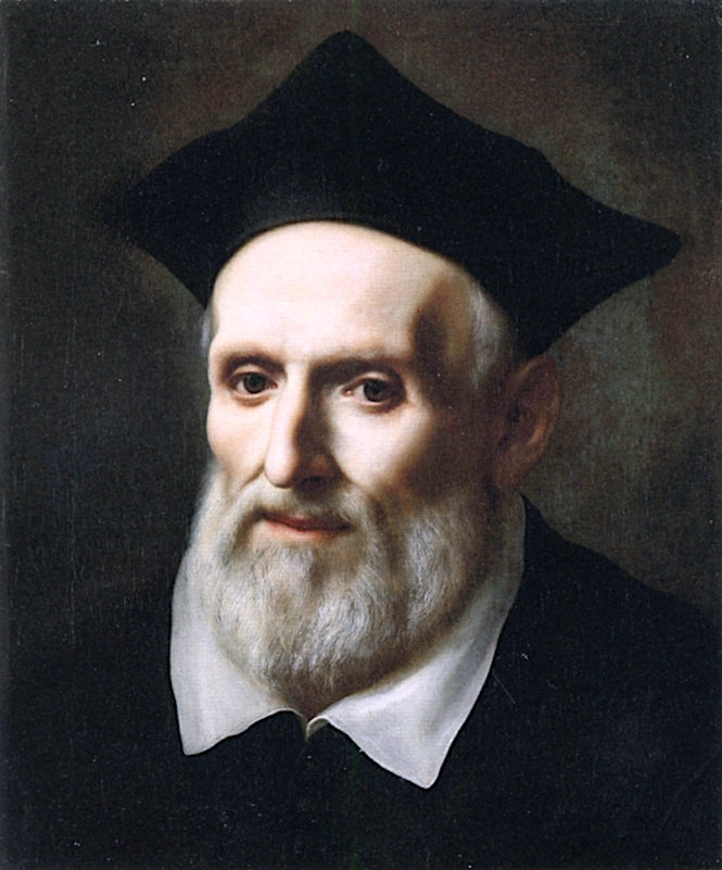 Saint Philip Neri, vintage artwork by Carlo Dolci, 12x8" (A4) Poster