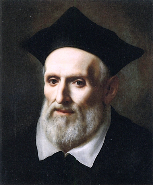 Saint Philip Neri, vintage artwork by Carlo Dolci, 12x8" (A4) Poster
