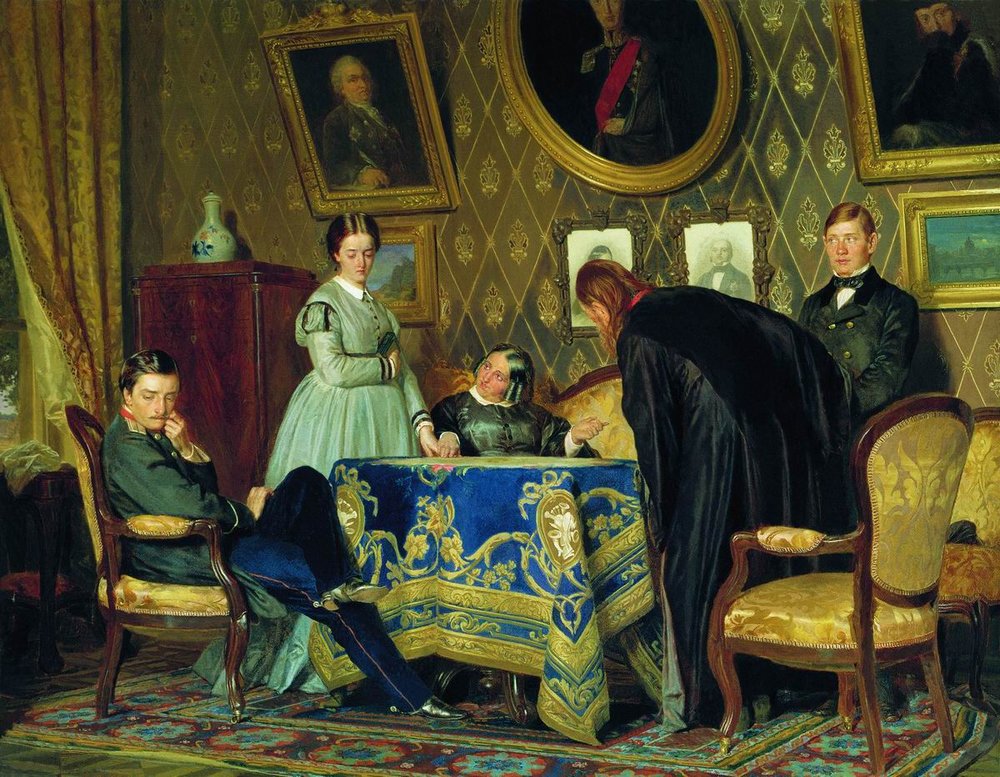 The Ward, vintage artwork by Nikolai Vasilevich Nevrev, 12x8" (A4) Poster