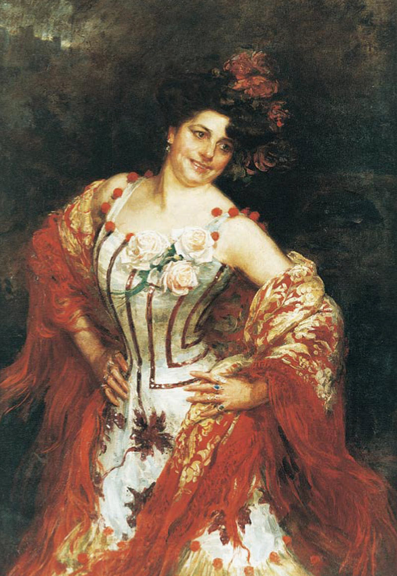 Pepita Sevilla by Jose Garnelo Alda,A3(16x12")Poster