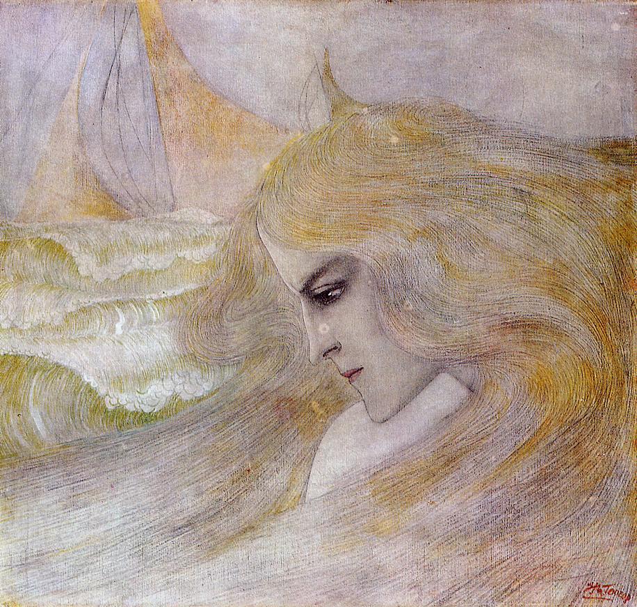 Oceanide by Jan Toorop,A3(16x12")Poster