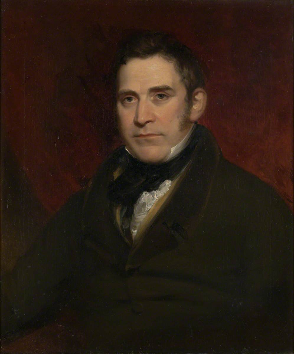 Thomas Rowcroft (c.1770–1824), Merchant and Diplomat, vintage artwork by Henry Howard, 12x8" (A4) Poster