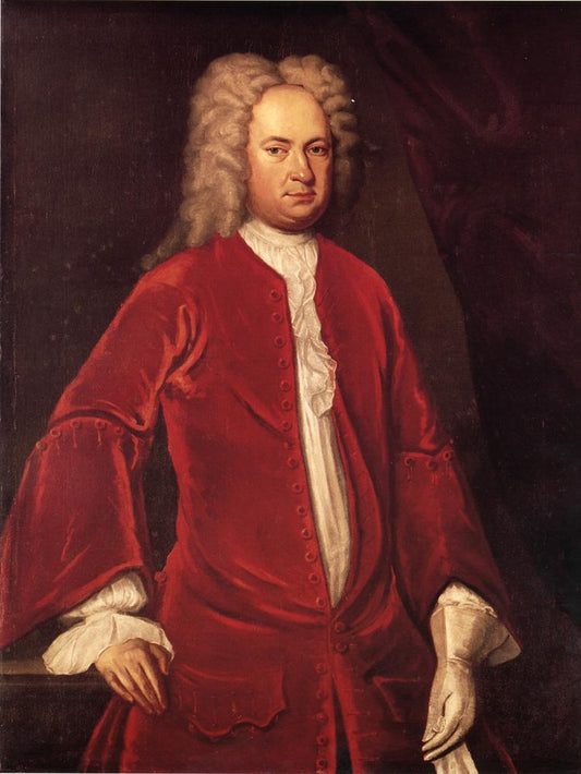 Mann Page II, vintage artwork by Charles Bridges, 12x8" (A4) Poster