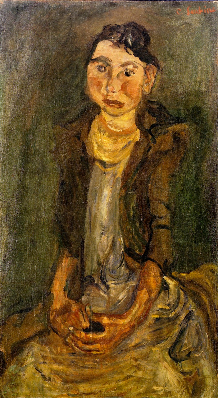 Farm Girl by Chaim Soutine,16x12(A3) Poster