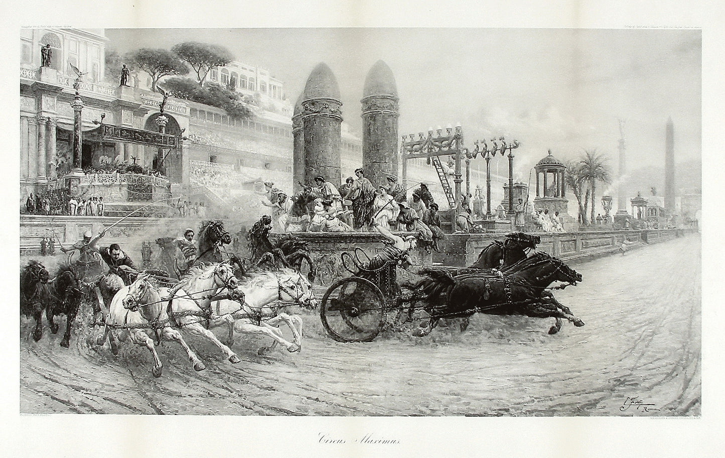 Circus Maximus by Edouardo Ettore Forti,16x12(A3) Poster