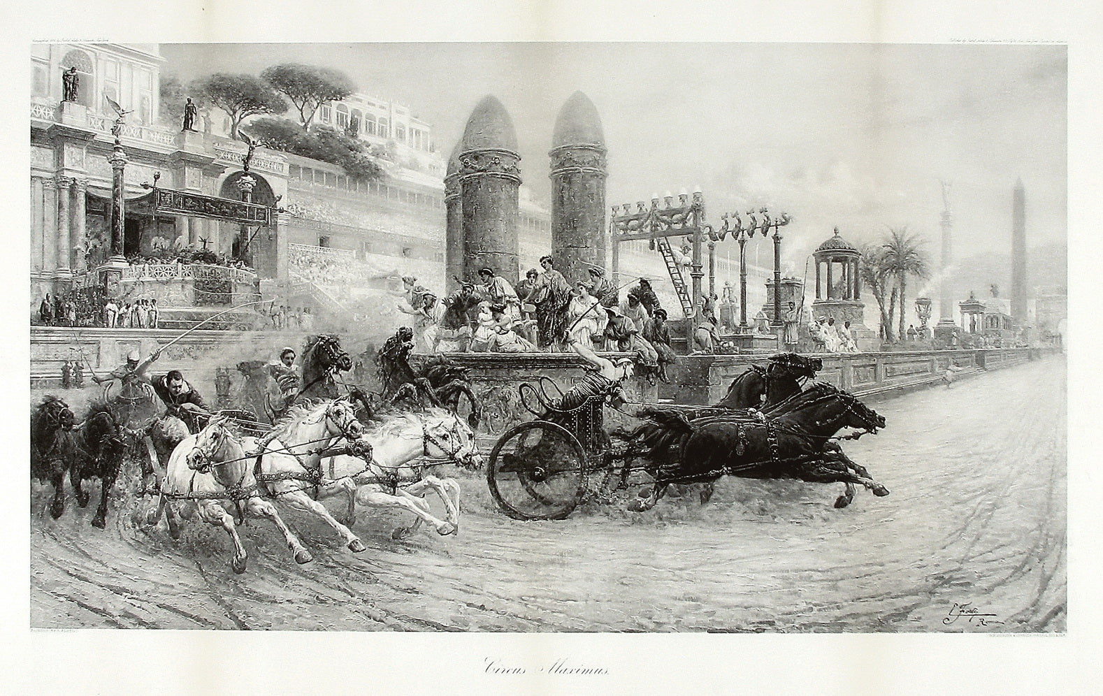 Circus Maximus by Edouardo Ettore Forti,16x12(A3) Poster