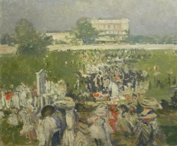 A Common near London, vintage artwork by Jacques-Émile Blanche, 12x8" (A4) Poster