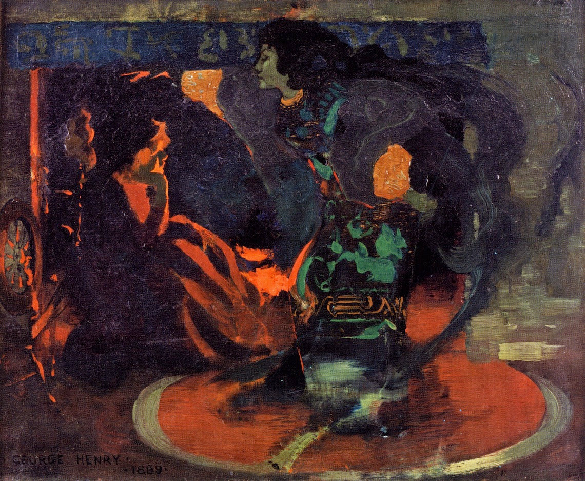 Gloamin', vintage artwork by George Henry, R.A., R.S.A., R.S.W., 12x8" (A4) Poster