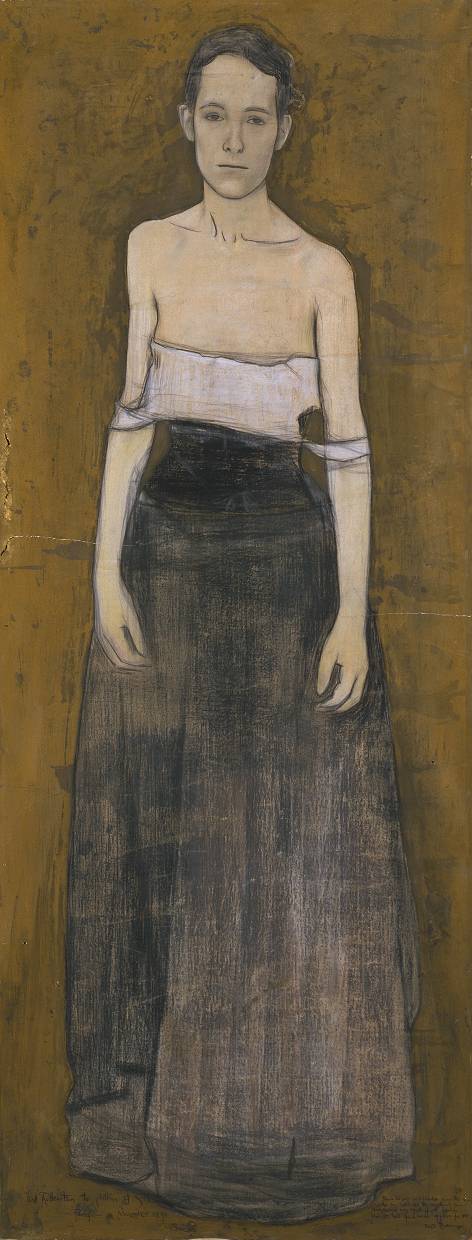 Parting at Morning, vintage artwork by Sir William Rothenstein, 12x8" (A4) Poster